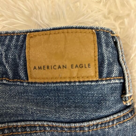 AE Baggy Super distressed no stretch denim shorts - Picture 4 of 4